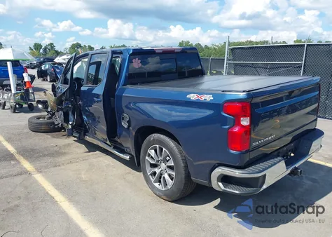 2019 Chevrolet Silverado 1500 Lt из США, поврежденный, VIN 1GCUYDED3KZ182076